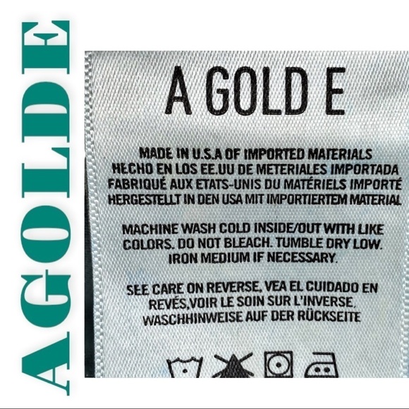 AGOLDE 90s Jean Distressed High Rise Relaxed Buttonfly, Size 28 - Picture 8 of 12